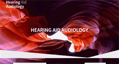 Desktop Screenshot of hearingaidaudiology.com